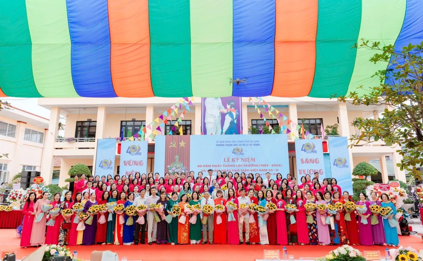 KỶ NIỆM 40 NGÀY THÀNH LẬP TRƯỜNG (1984 -2024) VÀ 42 NĂM NGÀY NHÀ GIÁO VIỆT NAM 20/11